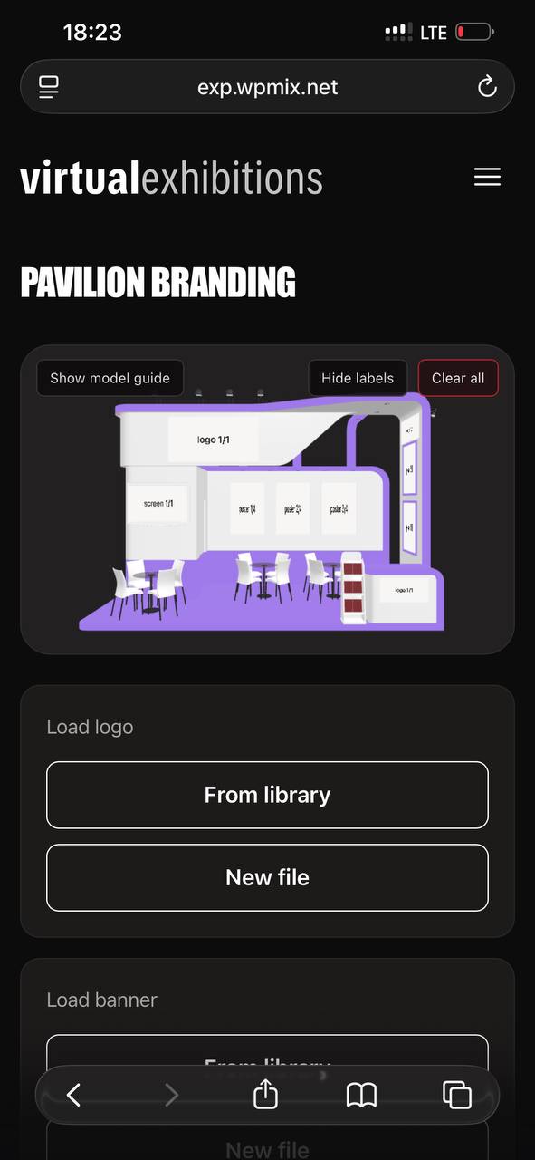 Poster selection UI after fix with the chosen poster fully visible